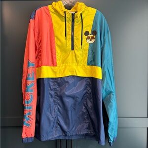 Colorful Mickey Windbreaker Jacket